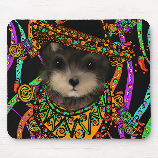 Mousepad Yorkie Poo  (Frente)
