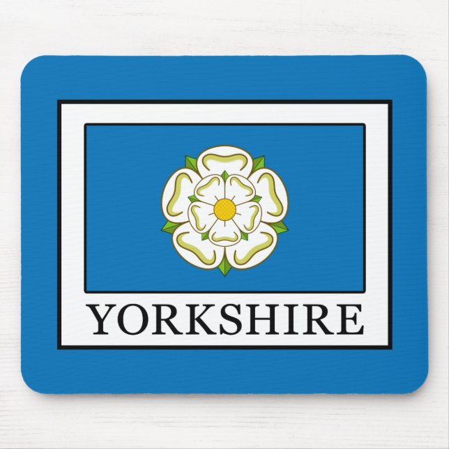 Mousepad Yorkshire County Inglaterra (Frente)