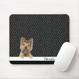 Mousepad Yorkshire Terrier em Bolinhas