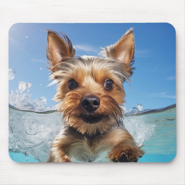 Mousepad Yorkshire Terrier Pet Dog Animal (Frente)