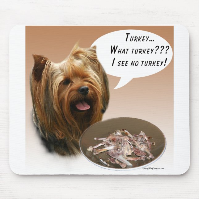Mousepad Yorkshire Terrier Turquia (Frente)