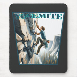Mousepad Yosemite California Rock Escaling