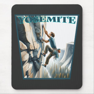 Mousepad Yosemite California Rock Escaling