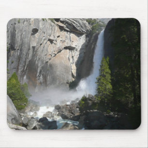 Mousepad Yosemite Lower Falls do Parque Nacional de Yosemit
