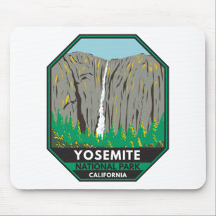 Mousepad Yosemite National Park Ribbon Fora da Califórnia