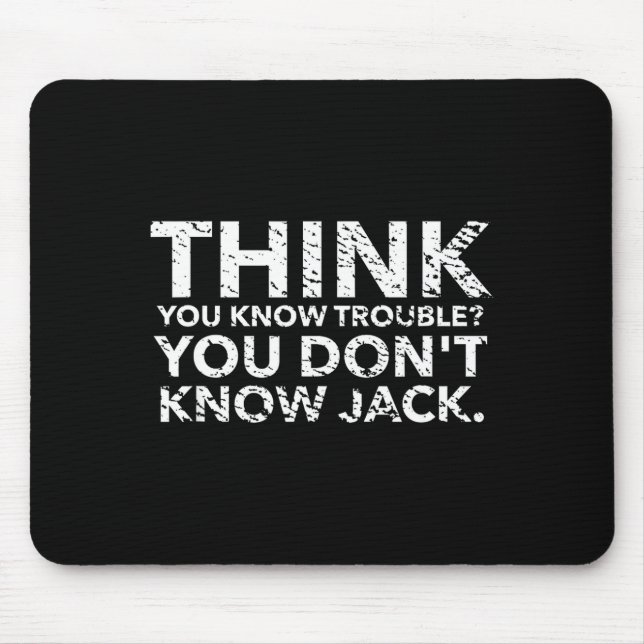 Mousepad You Don't Know Jack  (Frente)