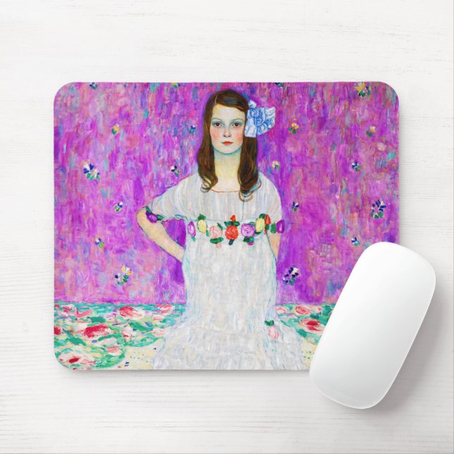 Mousepad Young Girl, Gustav Klimt (Com mouse)