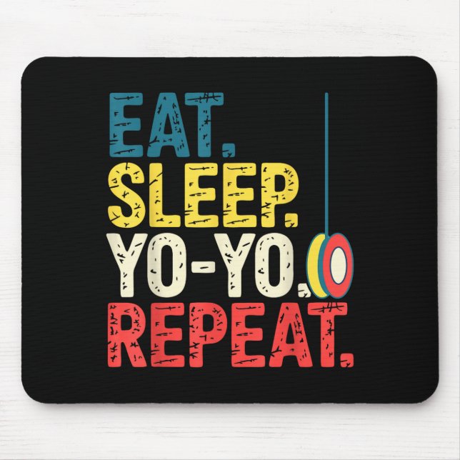 Mousepad Yoyo Player Yo-yo Enthusiast  (Frente)