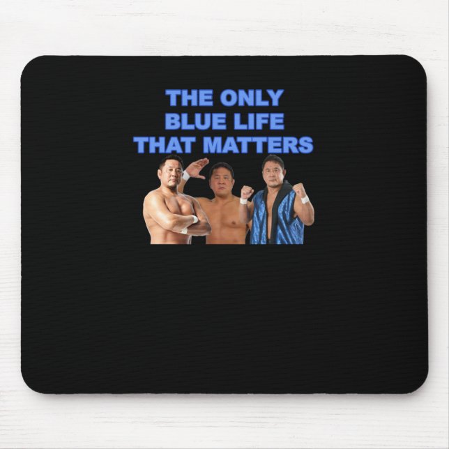 Mousepad Yuji Nagata Lives Sticker (Frente)