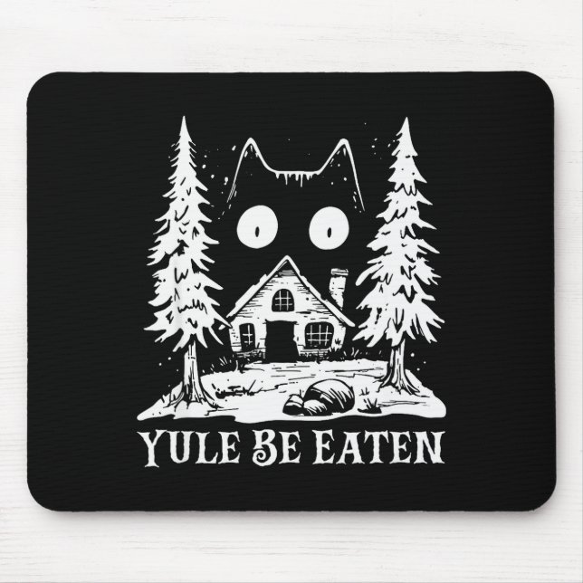 Mousepad Yule Cat For Men Women Girls Kids  (Frente)