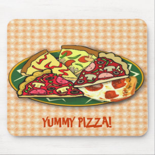Mousepad Yummy Pizza