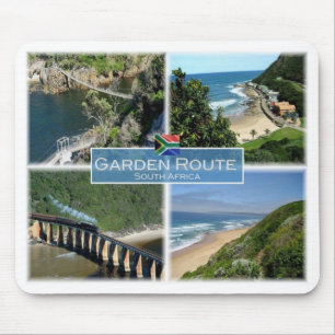 Mousepad ZA África do Sul - A Rota do Jardim -