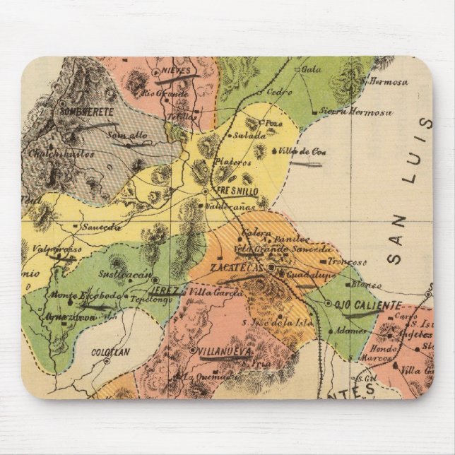 Mousepad Zacatecas, México (Frente)