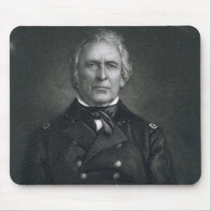 Mousepad Zachary Taylor, gravado após um daguerrotype por
