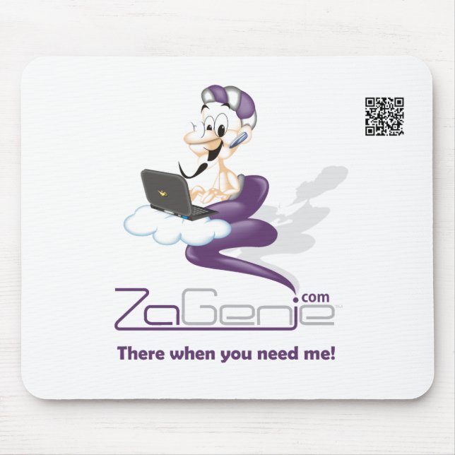 Mousepad ZaGenie - Pad do mouse (Frente)