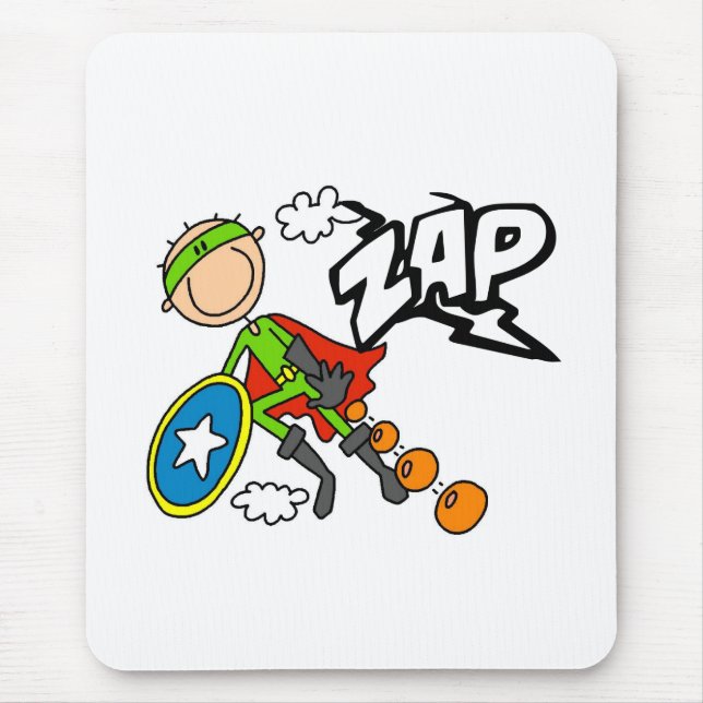 Mousepad ZAP Menino Herói (Frente)
