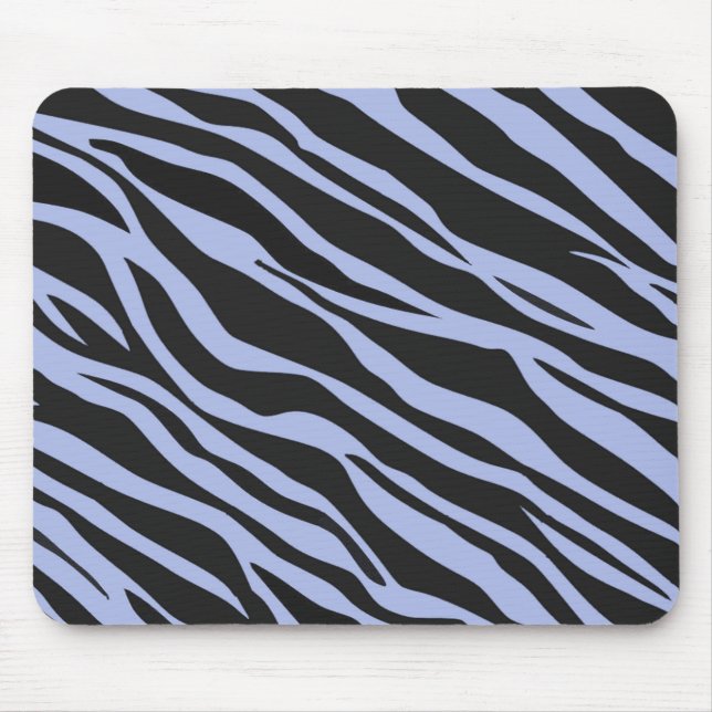 Mousepad Zebra Azul-Céu Rasgada (Frente)