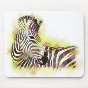 Mousepad Zebra da Aquarela
