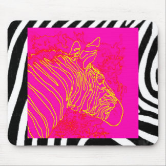 Mousepad Zebra de Fuschia