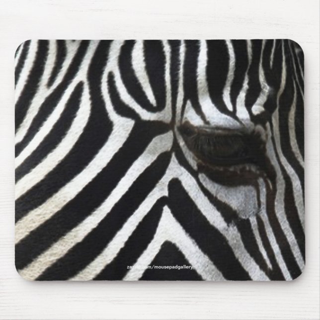 Mousepad Zebra Eye African Horse Wilse Ppad (Frente)