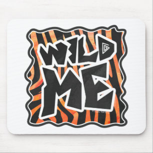 Mousepad Zebra Preta e Laranja