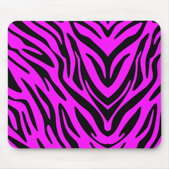 Mousepad Zebra Rosa (Frente)