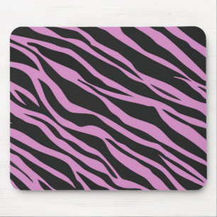 Mousepad Zebra Rosa Orquídea Rasgada