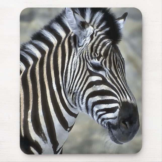 Mousepad Zebras Lovers Art (Frente)