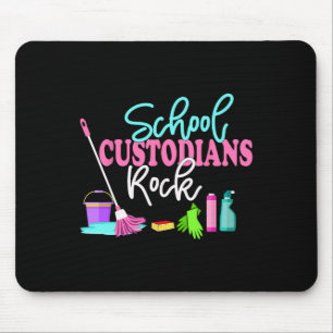 Mousepad Zeladores de Escolas Voltam às Aulas com Tudo - A