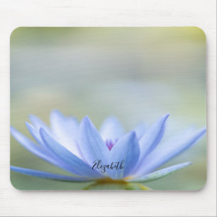 Mousepad Zen, Flor Azul Lotus