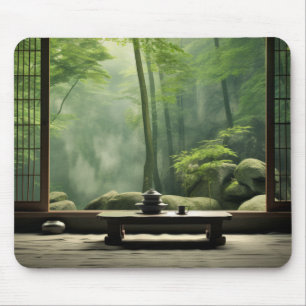 Mousepad Zen Garden Tranquil Natureza Pacífica
