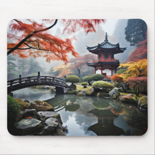 Mousepad Zen Garden Tranquil Natureza Pacífica