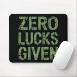 Mousepad Zero Lucks Dado Rua Dia do Pai Patrício Hilário<br><div class="desc">Zero Lucks Dado às Ruas Dia dos Pais Hilário São Patrício</div>