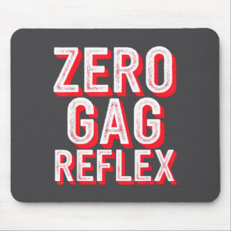 Mousepad Zero Reflexo de Gagueira, Meme Divertido da Festa 