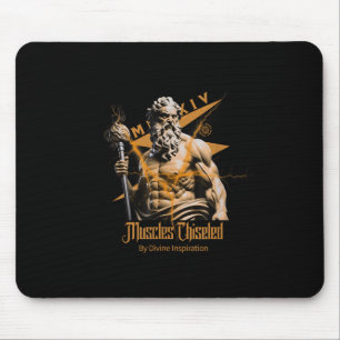 Mousepad Zeus Deuses Gregos Trovão Mitologia Academia Motiv