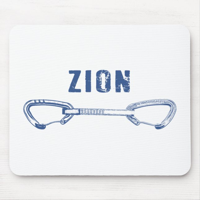 Mousepad Zion Rock Escalando rapidamente (Frente)