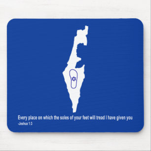 Mousepad Zo Artzeinu - Joshua 1:3