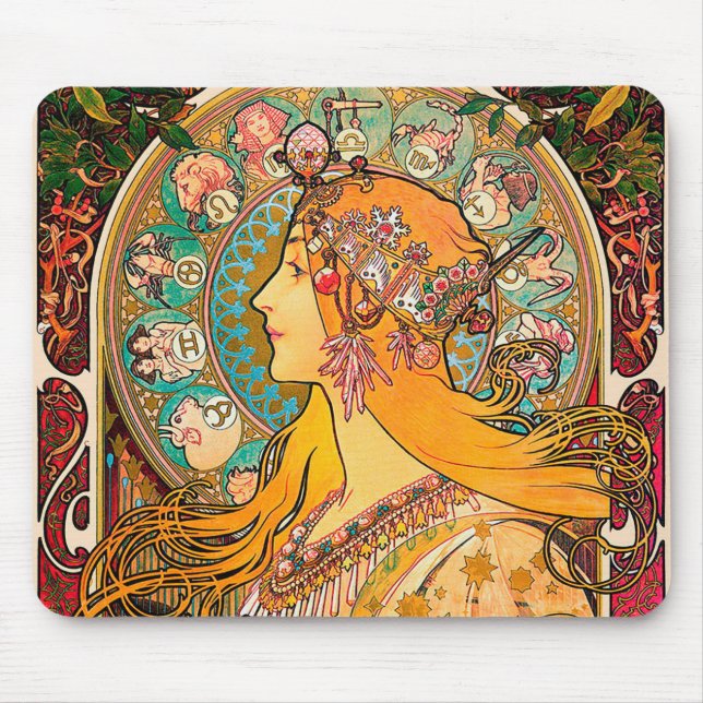 Mousepad Zodiac, Mucha (Frente)