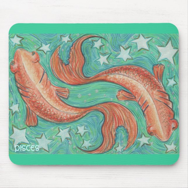 Mousepad Zodiac Peixes (Frente)