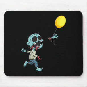 Mousepad Zombie Birthday Balloon - Engraçada Zombie Kids A