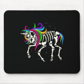 Mousepad Zombiecorn Unicórnio Zumbi Halloween Mulheres Meni