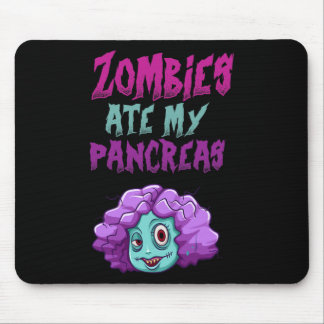 Mousepad Zombies Comeram Meu Pâncreas T1d Diabetes Tipo 1 G