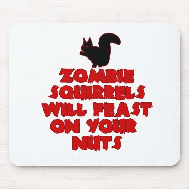 Mousepad ZombieSquirrelpng (Frente)