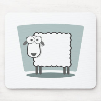 Mousepad Zum Quadrat do DAS Schaf