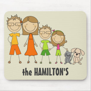 Mousepads com Figura do Family Stick