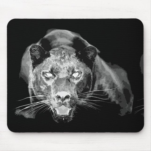 Mousepads de Gatos Negra (Frente)
