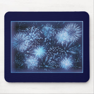 Mousepads dos fogos-de-artifício