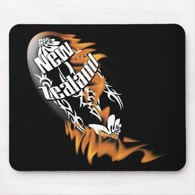 Mousepads dos quivis do rugby de Nova Zelândia (Frente)