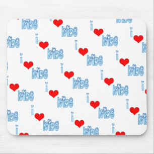 Mousepads Eu Amo Crianças