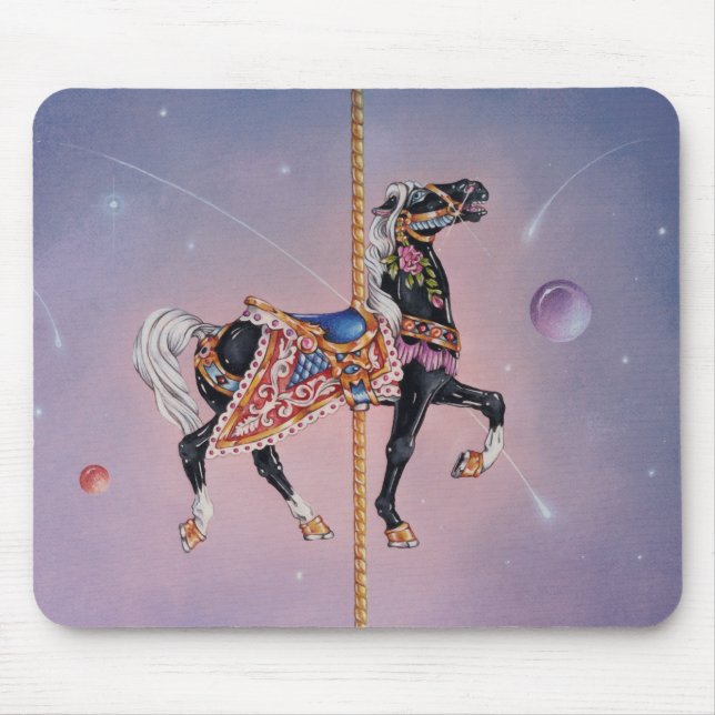 Mousepads - Petaluma Carousel Horse 2 (Frente)